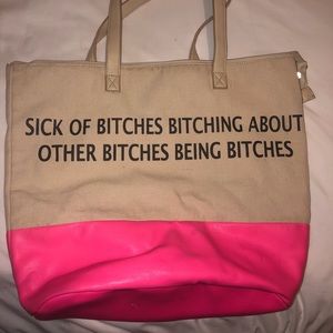 Iron Fist B*tches Tote Bag